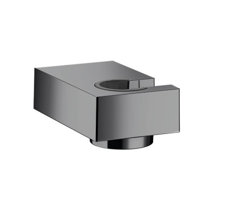 Держатель ручного душа Hansgrohe Porter E настенный шлифованный черный хром 28387340