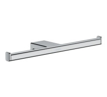 Держатель туалетной бумаги двойной Hansgrohe AddStoris хром 41748000