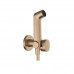 Гигиенический душ со смесителем hansgrohe Bidette E бронза 29232140