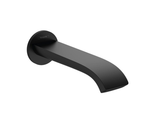 Излив для ванны Hansgrohe Vivenis настенный черный матовый 75410670