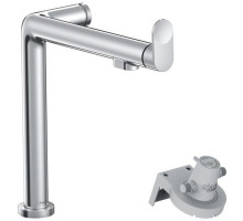 Смеситель для кухни Hansgrohe Aqittura M91 240 с системой фильтрации 1jet хром 76804000
