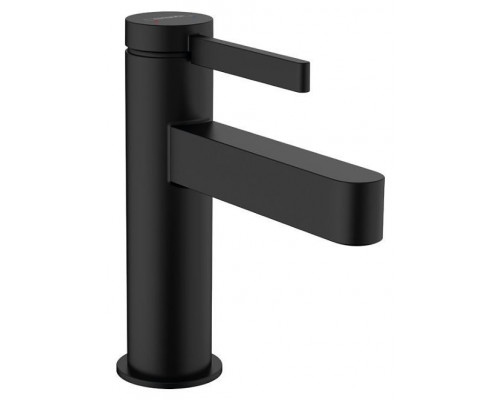 Смеситель для раковины Hansgrohe Finoris 100 однорычажный черный матовый 76010670