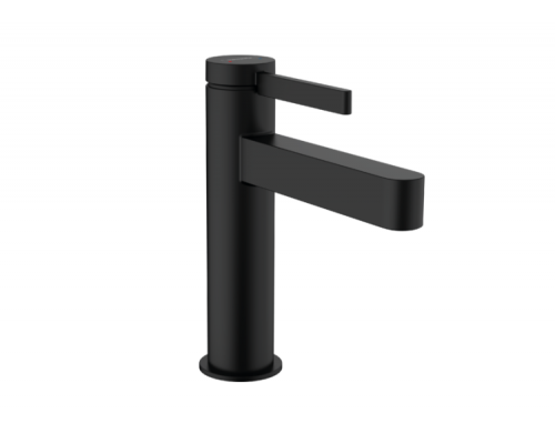 Смеситель для раковины Hansgrohe Finoris 110 однорычажный черный матовый 76020670