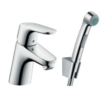 Смеситель для раковины Hansgrohe Focus с гигиеническим душем хром 31926000