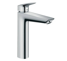 Смеситель для раковины Hansgrohe Logis 190 со сливным гарнитуром хром 71090000