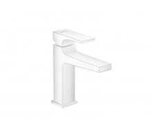 Смеситель для раковины Hansgrohe Metropol 110 с донным клапаном белый матовый 32507700