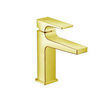 Смеситель для раковины Hansgrohe Metropol 110 с донным клапаном золото 32507990
