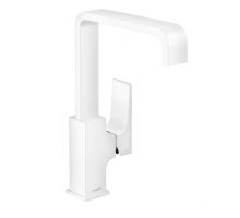 Смеситель для раковины Hansgrohe Metropol 230 с донным клапаном белый матовый 32511700