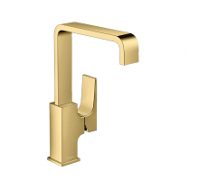 Смеситель для раковины Hansgrohe Metropol 230 с донным клапаном полированное золото 32511990
