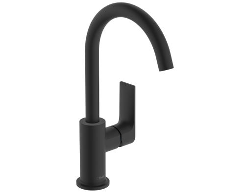 Смеситель для раковины Hansgrohe Rebris E скрытого монтажа черный матовый 72576670