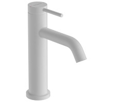 Смеситель для раковины Hansgrohe Tecturis S на 1 отверстие с донным клапаном белый матовый 73310700