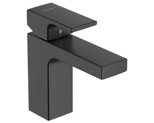 Смеситель для раковины Hansgrohe Vernis Shape 100 черный матовый 71569670