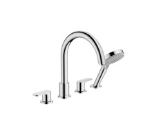 Смеситель на борт ванны Hansgrohe Vernis Blend на 4 отверстия внешняя часть 71456000