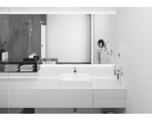 Смеситель для раковины Hansgrohe Vernis Shape 190 без донного клапана 71591000