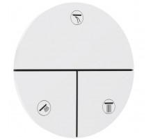 Вентиль hansgrohe ShowerSelect Comfort S для 3 потребителей скрытый монтаж матовый белый 15558700