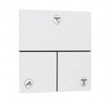 Вентиль hansgrohe ShowerSelect Comfort E для 3 потребителей скрытый монтаж матовый белый 15573700
