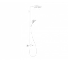 Душевая система Hansgrohe Raindance Select S с термостатом Ø240/120 мм 1/3 режима матовый белый 27633700