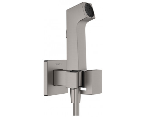 Комплект гигиенического душа Hansgrohe внешняя часть Brushed Black Chrome 29233340