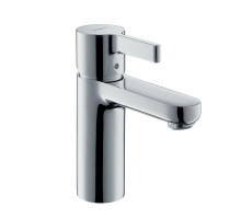 Смеситель для раковины Hansgrohe Metris S 100 со сливным гарнитуром 31060000
