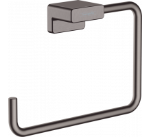 Кольцо для полотенца Hansgrohe AddStoris черный хром 41754340