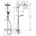 Душевая система Hansgrohe Crometta E 240 1jet Showerpipe с термостатом хром 27271000