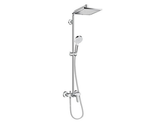 Душевая система Hansgrohe Crometta E 240 1jet Showerpipe с однорычажным смесителем хром 27284000