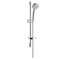 Душевой гарнитур Hansgrohe Croma 100 Vario со штангой 65 см и мыльницей хром 27772000