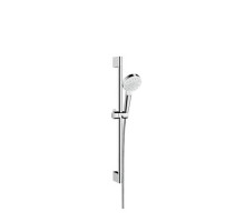 Душевой гарнитур Hansgrohe Crometta Vario со штангой 65 см хром/белый 26532400