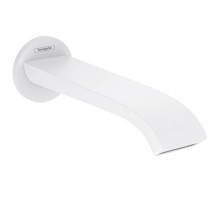 Излив для ванны Hansgrohe Vivenis настенный матовый белый 75410700