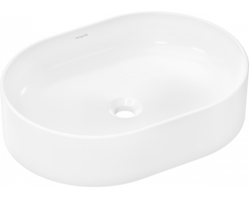 Раковина-чаша Hansgrohe Xuniva U 550х400 мм без перелива белая 60166450