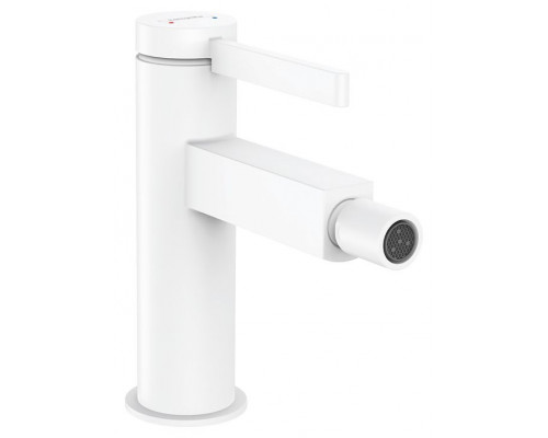Смеситель для биде Hansgrohe Finoris белый матовый 76200700