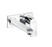 Смеситель для раковины Hansgrohe Metris настенный внешняя часть хром 31086000