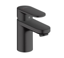 Смеситель для раковины Hansgrohe Vernis Blend 70 с донным клапаном матовый черный 71550670