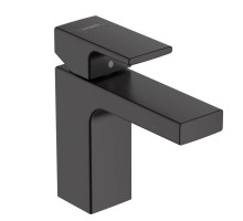 Смеситель для раковины Hansgrohe Vernis Shape 100 матовый черный 71569670