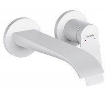 Смеситель для раковины Hansgrohe Vivenis настенный белый матовый 75050700