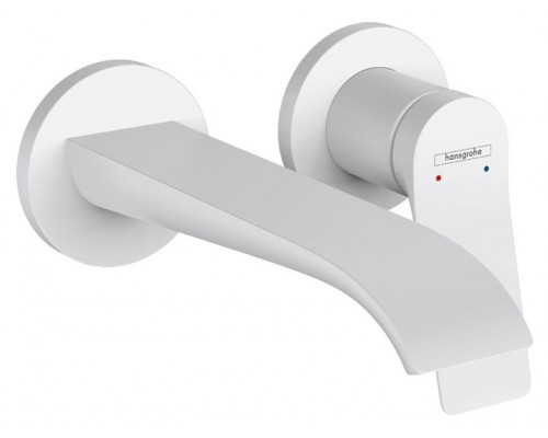 Смеситель для раковины Hansgrohe Vivenis настенный белый матовый 75050700