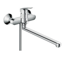 Смеситель для ванны Hansgrohe Logis с длинным изливом хром 71402000