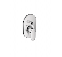 Смеситель для ванны и душа Hansgrohe Vernis Shape скрытого монтажа на 2 потребителя хром 71449000