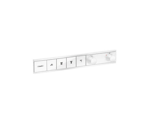 Термостат для душа встраиваемый Hansgrohe RainSelect на 4 потребителя белый матовый 15382700