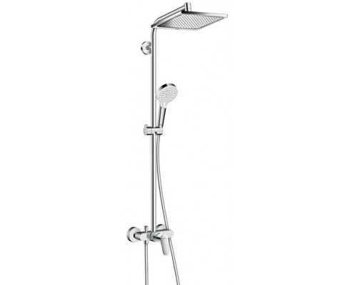 Душевая система hansgrohe Crometta E 240 1jet Showerpipe 27284000