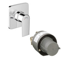 Комплект смесителя для душа Hansgrohe Vernis Shape (71658000 + 13620180) 71658000S