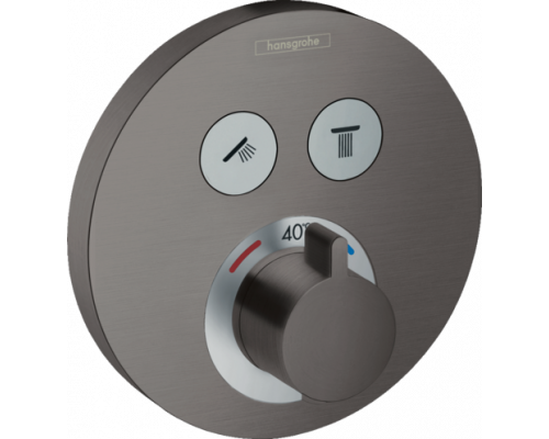 Термостат hansgrohe ShowerSelect S для 2 потребителей внешняя часть 15743340
