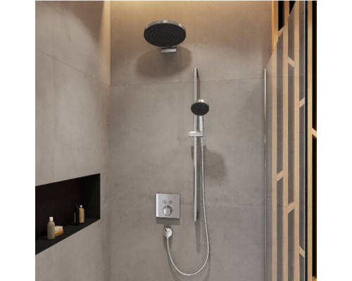 Держатель верхнего душа Hansgrohe Pulsify 26 см настенный хром 24149000