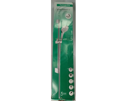 Душевой гарнитур Hansgrohe Croma Select E Vario 600 мм 110 мм 3 режима 26582400