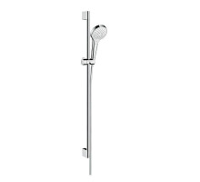 Душевой гарнитур Hansgrohe Croma Select S Vario со штангой 90 см белый/хром 26572400