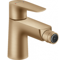 Смеситель для биде hansgrohe Talis E со сливным гарнитуром шлифованная бронза 71720140
