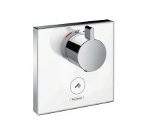 Смеситель для душа Hansgrohe ShowerSelect Highflow термостат скрытого монтажа белый/хром 15735400