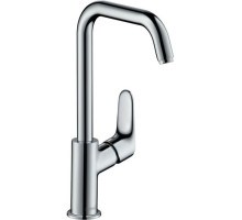 Смеситель для раковины Hansgrohe Focus 240 с поворотным изливом и клапаном Push-Open хром 31609000