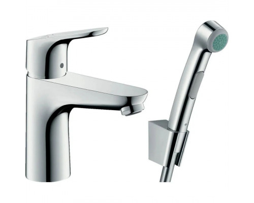 Смеситель для раковины Hansgrohe Focus с гигиеническим душем 31927000
