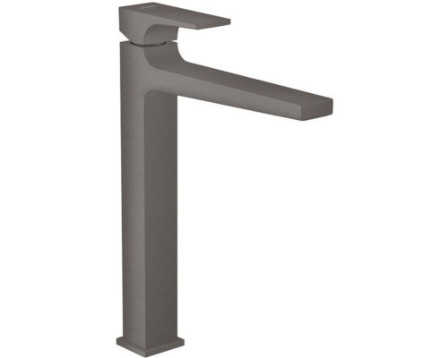 Смеситель для раковины Hansgrohe Metropol 260 однорычажный для раковины-чаши шлифованный черный хром 32512340